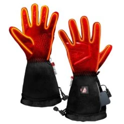 Men's 5-Volt Large Black Battery Heated Featherweight Gloves 16 Men's 5-Volt Large Black Battery Heated Featherweight Gloves -Work Gloves Shop actionheat heated gloves ah fwgv 5v m l d4 1000