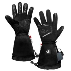 Men's Medium Black 5-Volt Battery Heated Featherweight Gloves -Work Gloves Shop actionheat heated gloves ah fwgv 5v m m c3 1000