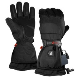 Men's Medium Black 5V Battery Heated Snow Gloves -Work Gloves Shop actionheat heated gloves ah gv 5v m m c3 1000