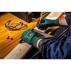 MaxiFlex Cut Men's X-Large Green ANSI 2-Premium Nitrile-Coated Outdoor And Work Gloves With Touchscreen (3-Pack) -Work Gloves Shop atg work gloves 34 8743 xl3p e1 1000