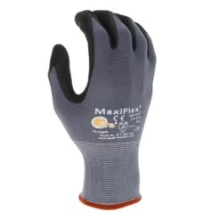 MaxiFlex Ultimate Men's X-Large Gray Nitrile Coated Work Gloves With Touchscreen Capability -Work Gloves Shop atg work gloves 34 874t xlvpd72 fa 1000