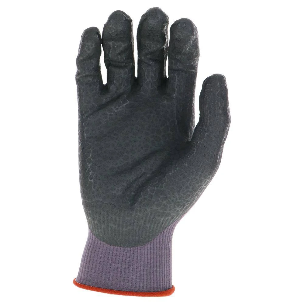 MaxiFoam Lite Men's Medium Gray Nitrile-Coated Grip Abrasion Resistant Outdoor And Work Gloves (12-Pack) 4 MaxiFoam Lite Men's Medium Gray Nitrile-Coated Grip Abrasion Resistant Outdoor And Work Gloves (12-Pack) - Image 2
