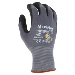 MaxiFlex Ultimate Men's Small Gray Nitrile-Coated Outdoor And Work Gloves With AD-APT Hand Cooling Technology (12-Pack) -Work Gloves Shop atg work gloves 42 874 s 40 1000