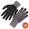 ProFlex 7000 2XL Gray Nitrile Coated Gloves (12-Pairs) -Work Gloves Shop ergodyne work gloves 10366 64 1000