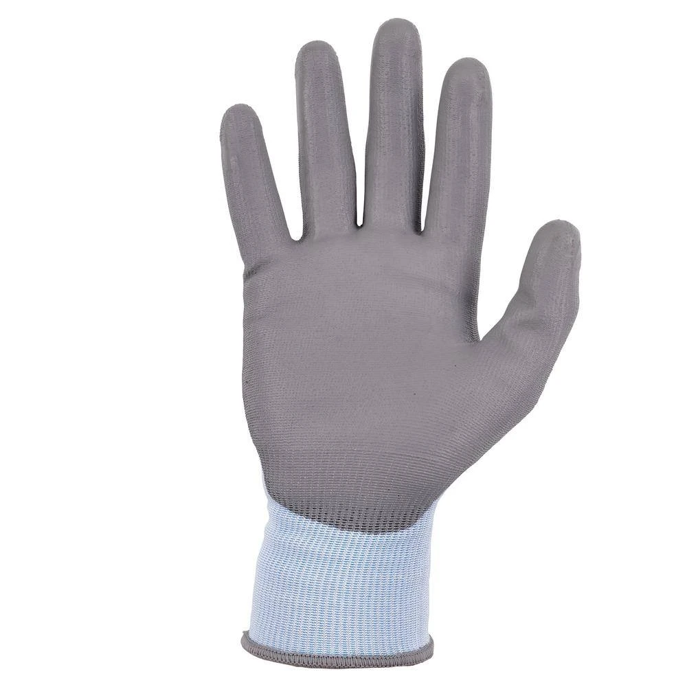 ProFlex 7025 2XL Blue PU Coated Cut-Resistant Gloves (12-Pairs) 5 ProFlex 7025 2XL Blue PU Coated Cut-Resistant Gloves (12-Pairs) - Image 3