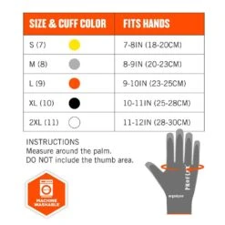 ProFlex 7044 Large - Gray, Cut Resistant, Polyurethane Coated, General Purpose Gloves (12-Pairs) 16 ProFlex 7044 Large - Gray, Cut Resistant, Polyurethane Coated, General Purpose Gloves (12-Pairs) -Work Gloves Shop ergodyne work gloves 10484 fa 1000