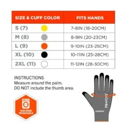 ProFlex 7043 Small - Gray, Cut Resistant, Nitrile Coated, General Purpose Gloves (12-Pairs) 17 ProFlex 7043 Small - Gray, Cut Resistant, Nitrile Coated, General Purpose Gloves (12-Pairs) -Work Gloves Shop ergodyne work gloves 10512 fa 1000