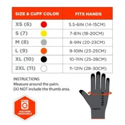 ProFlex 7000-Extra Small Gray Nitrile Coated Gloves (12-Pairs) 17 ProFlex 7000-Extra Small Gray Nitrile Coated Gloves (12-Pairs) -Work Gloves Shop ergodyne work gloves 7000 76 1000