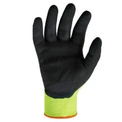 ProFlex 7021 2XL Hi-Vis Nitrile Coated Cut-Resistant Gloves (144-Pairs) -Work Gloves Shop ergodyne work gloves 7021 40 1000