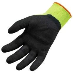 ProFlex 2X-Large Lime Hi-Vis Nitrile-Coated Cut-Resistant Gloves A2 Level WSX, Wet Grip -Work Gloves Shop ergodyne work gloves 7021 4f 1000 2