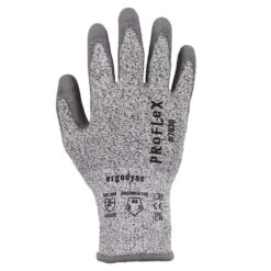 ProFlex 7030-Large Gray PU Coated Cut-Resistant Gloves (12-Pairs) -Work Gloves Shop ergodyne work gloves 7030 e1 1000 2