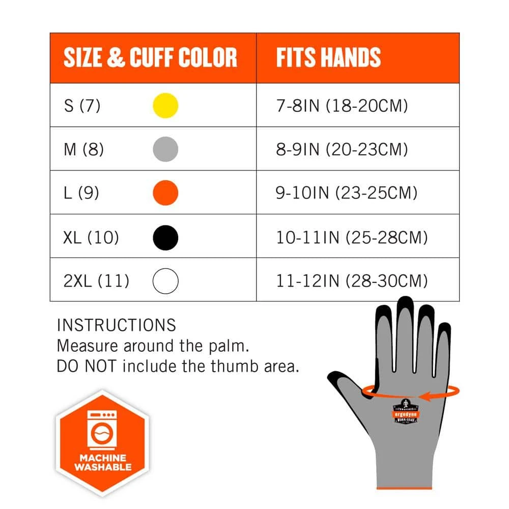 ProFlex 7031-Large Gray Nitrile Coated Cut-Resistant Gloves (144-Pairs) 9 ProFlex 7031-Large Gray Nitrile Coated Cut-Resistant Gloves (144-Pairs) - Image 7
