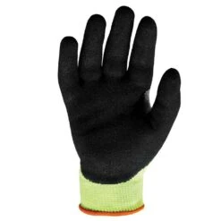 ProFlex 7041-Large-Lime, Hi-Vis, Cut Resistant, Nitrile Coated, General Purpose Gloves (144-Pairs) -Work Gloves Shop ergodyne work gloves 7041 40 1000 3