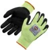 ProFlex X-Large Lime Hi-Vis Nitrile-Coated Level 4 Cut Gloves -Work Gloves Shop ergodyne work gloves 7041 64 1000 7