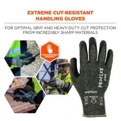 ProFlex 7070 2XL Gray General Purpose Gloves (12-Pack) 14 ProFlex 7070 2XL Gray General Purpose Gloves (12-Pack) -Work Gloves Shop ergodyne work gloves 7071 c3 1000 1
