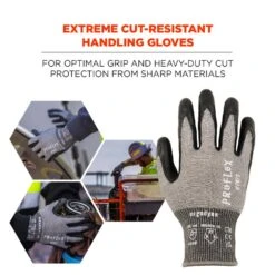 ProFlex Large Gray General Purpose Gloves (12-Pack) -Work Gloves Shop ergodyne work gloves 7072 4f 1000