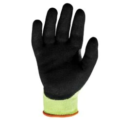 ProFlex 7141 Medium Lime Hi-Vis Cut-Resistant Nitrile Coated General Purpose Gloves (72-Pairs) -Work Gloves Shop ergodyne work gloves 7141 40 1000 1