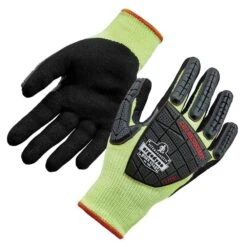 ProFlex Medium Lime Nitrile-Coated DIR Level 4 Cut-Resistant Gloves