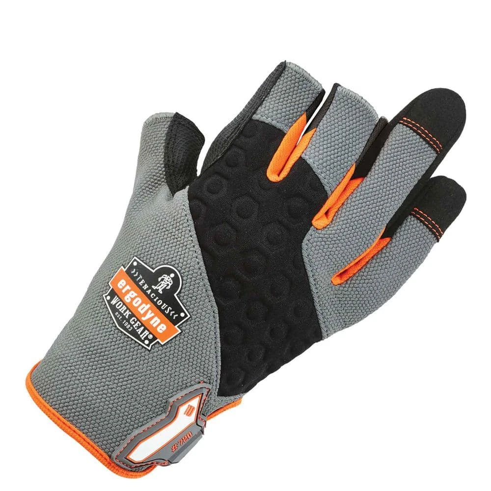ProFlex 720 Small Gray Heavy-Duty Framing Work Gloves 4 ProFlex 720 Small Gray Heavy-Duty Framing Work Gloves - Image 2