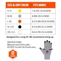 ProFlex 7501 Small Gray General Purpose Gloves (96-Pairs) 19 ProFlex 7501 Small Gray General Purpose Gloves (96-Pairs) -Work Gloves Shop ergodyne work gloves 7501 d4 1000 1