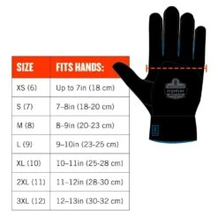 ProFlex 7551 2XL Gray General Purpose Gloves (144-Pairs) -Work Gloves Shop ergodyne work gloves 7551 d4 1000