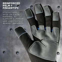 ProFlex 817 Medium Black Reinforced Winter Work Gloves -Work Gloves Shop ergodyne work gloves 817 44 1000