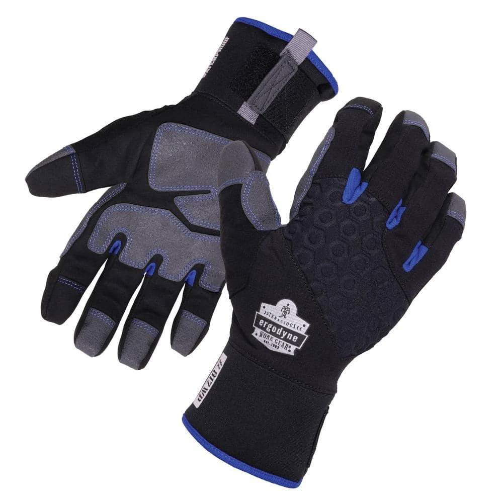 ProFlex 817WP XL Black Reinforced Thermal Waterproof Utility Gloves 3 ProFlex 817WP XL Black Reinforced Thermal Waterproof Utility Gloves