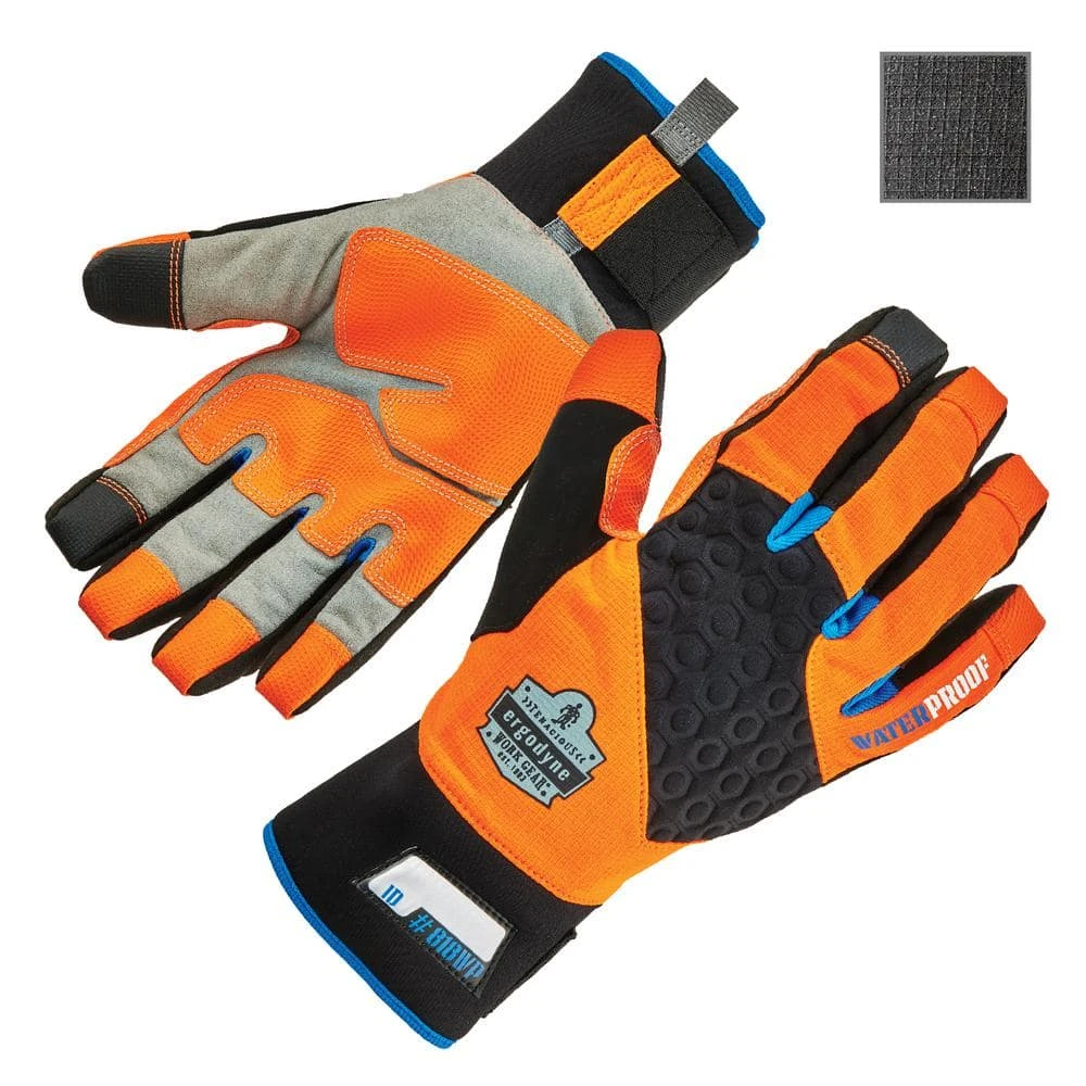 ProFlex 818WP X-Large Orange Performance Thermal Waterproof Utility Gloves 3 ProFlex 818WP X-Large Orange Performance Thermal Waterproof Utility Gloves