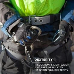 ProFlex 818WP X-Large Black Performance Thermal Waterproof Utility Gloves -Work Gloves Shop ergodyne work gloves 818wp fa 1000 5