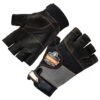 ProFlex 901 Medium Half-Finger Leather Impact Work Gloves -Work Gloves Shop ergodyne work gloves 901 64 1000 1