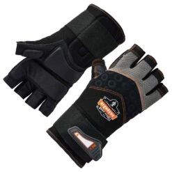 ProFlex 910 X-Large Half-Finger Impact And Wrist Support Work Gloves
