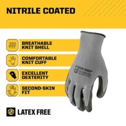 Nitrile Dip Gloves (10-Pack) 14 Nitrile Dip Gloves (10-Pack) -Work Gloves Shop firm grip work gloves 32042 160 4f 1000