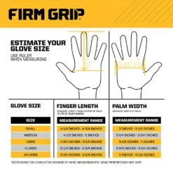 X-Large Utility Work Gloves (3 Pack ) 13 X-Large Utility Work Gloves (3 Pack ) -Work Gloves Shop firm grip work gloves 39103 024 44 1000