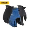 X-Large Utility Work Gloves (3 Pack )