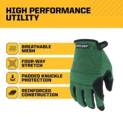 Utility Medium Work Gloves (3-Pack) -Work Gloves Shop firm grip work gloves 43106 024 c3 1000
