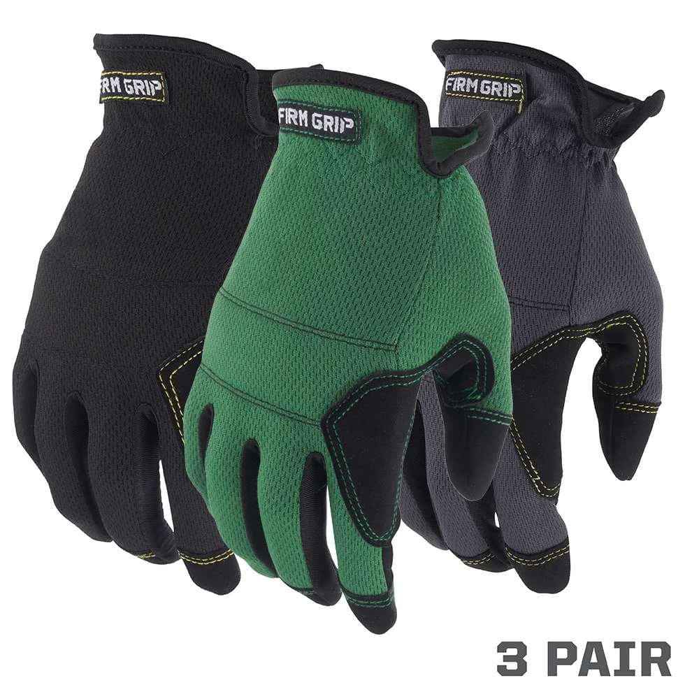 Medium High Performance Utility Work Gloves (3-Pack) 3 Medium High Performance Utility Work Gloves (3-Pack)