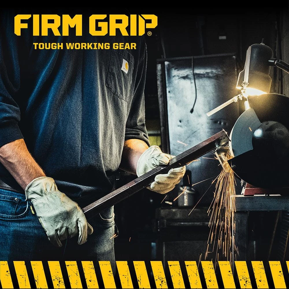 Medium Grain Pigskin Leather Work Gloves 8 Medium Grain Pigskin Leather Work Gloves - Image 6