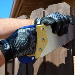 X-Large Black Gloves (2-Pack) -Work Gloves Shop firm grip work gloves 55204 31 1000