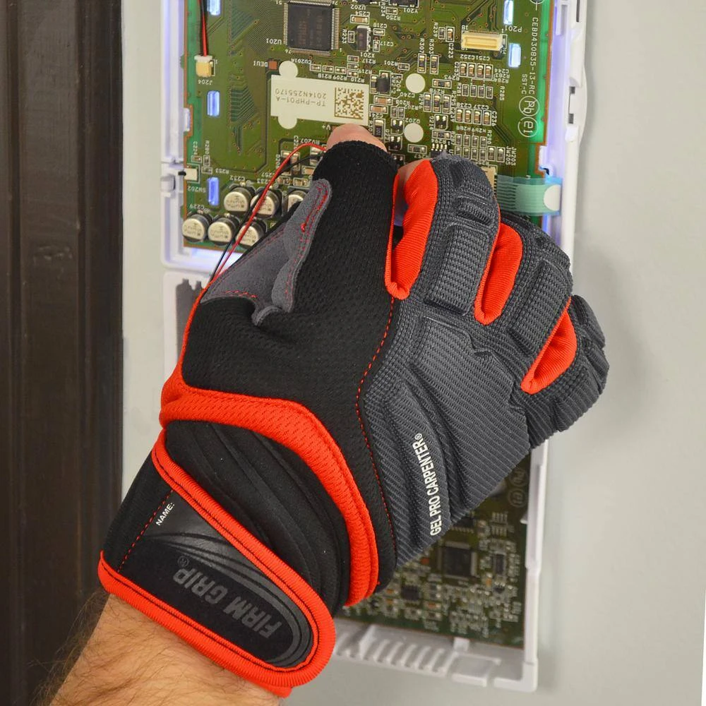 Large Gel Pro Carpenter Work Gloves 8 Large Gel Pro Carpenter Work Gloves - Image 6