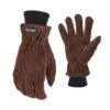 Large Winter Suede Leather Gloves With Insulated Fleece Liner -Work Gloves Shop firm grip work gloves 63397 36 64 1000
