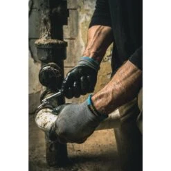 Large Winter Nitrile Grip Gloves With Insulated Shell (3-Pack) -Work Gloves Shop firm grip work gloves 63477 24 44 1000