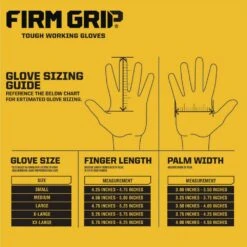 X-Large ANSI A2 Cut Resistant Work Gloves -Work Gloves Shop firm grip work gloves 63863 050 fa 1000