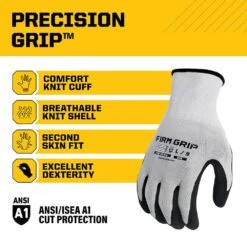 Large Precision Grip Outdoor & Work Gloves (2-Pack) -Work Gloves Shop firm grip work gloves 63902 28 c3 1000