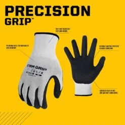 X-Large Precision Grip Outdoor & Work Gloves (2 Pack) -Work Gloves Shop firm grip work gloves 63903 22 fa 1000