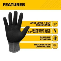 Large Precision Grip ANSI A4 Cut Resistant Work Gloves 9 Large Precision Grip ANSI A4 Cut Resistant Work Gloves -Work Gloves Shop firm grip work gloves 63942 212b 4f 1000