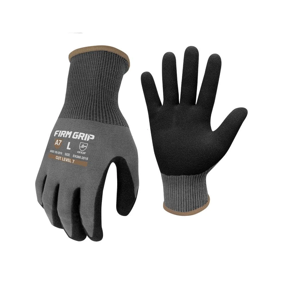 X-Large Precision Grip ANSI A7 Cut Resistant Work Gloves 3 X-Large Precision Grip ANSI A7 Cut Resistant Work Gloves