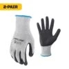 Large ANSI A5 Cut Resistant Work Gloves (2-Pack)