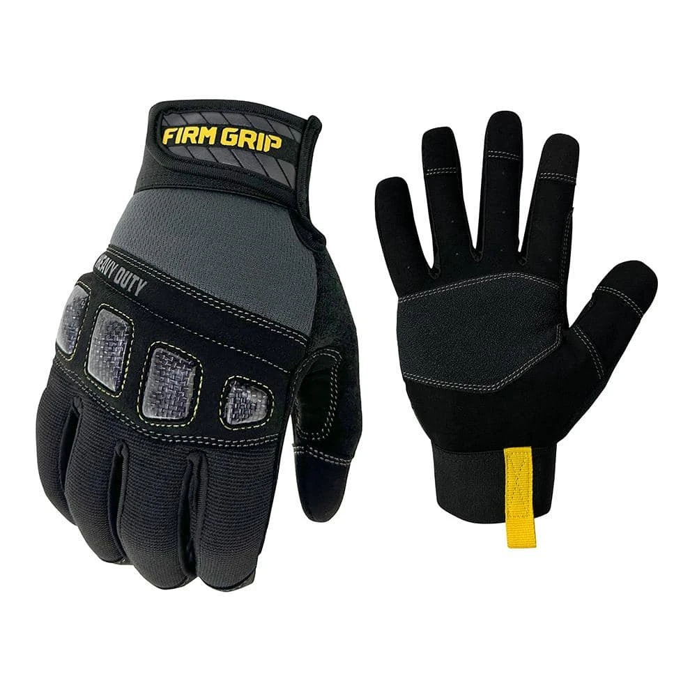 Large Heavy-Duty Work Gloves 3 Large Heavy-Duty Work Gloves
