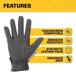 Women's Medium Breathable Utility Work Gloves -Work Gloves Shop firm grip work gloves 65251 06 4f 1000