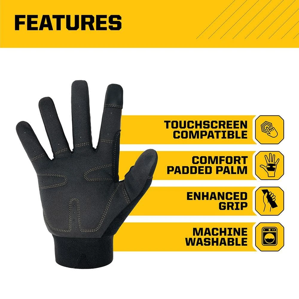 Large Winter General Purpose Gloves With Thinsulate Liner 5 Large Winter General Purpose Gloves With Thinsulate Liner - Image 3